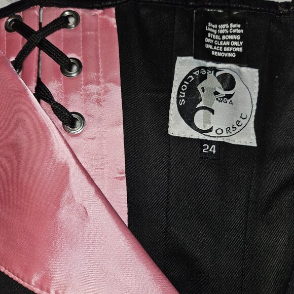 NEW Babylon tight lacing dead stock corset SMALL 24" - Picture 5 of 15